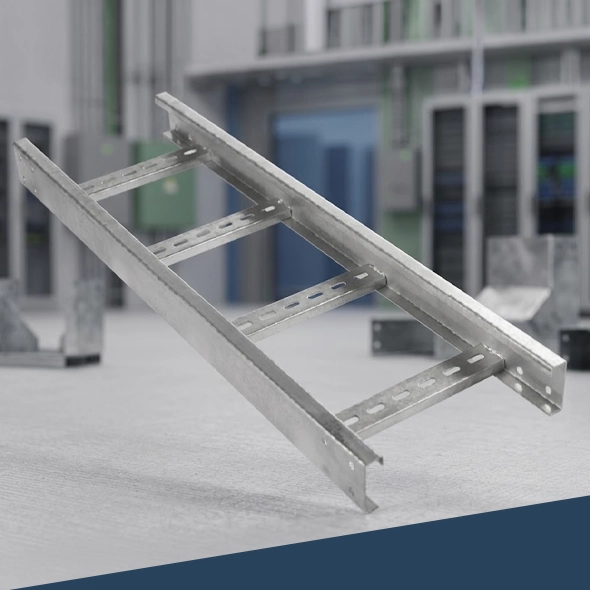 Ladder cable tray system